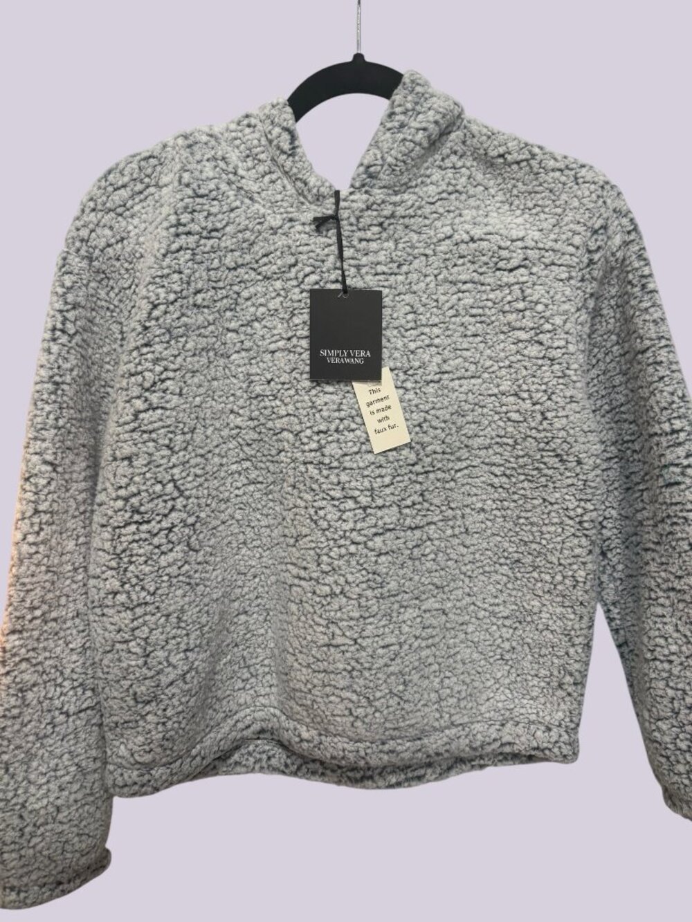 Vera Wang Fleece Hoodie